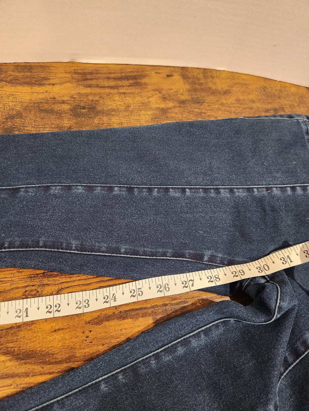 No Boundaries Dark Wash Flared Denim Jeans - Blue (661) - Picture 5 of 7